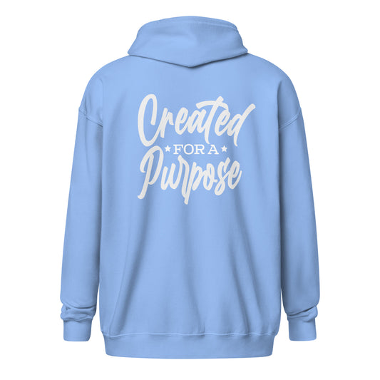 Created For A Purpose Zip-Up Hoodie